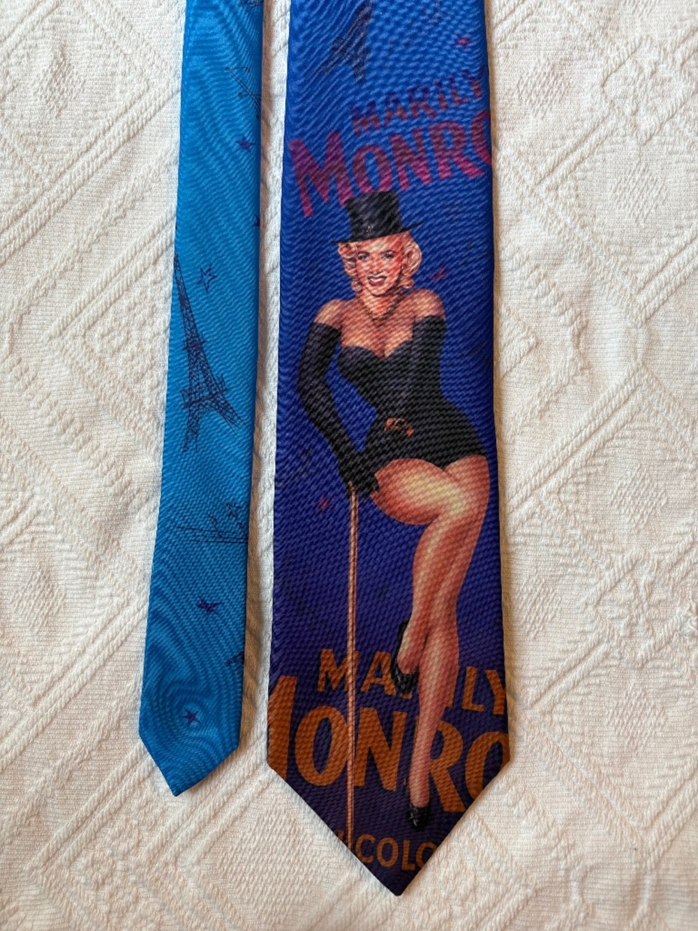 Vintage 1994 Ralph Marlin Marilyn Monroe "Technicolor" Novelty Necktie